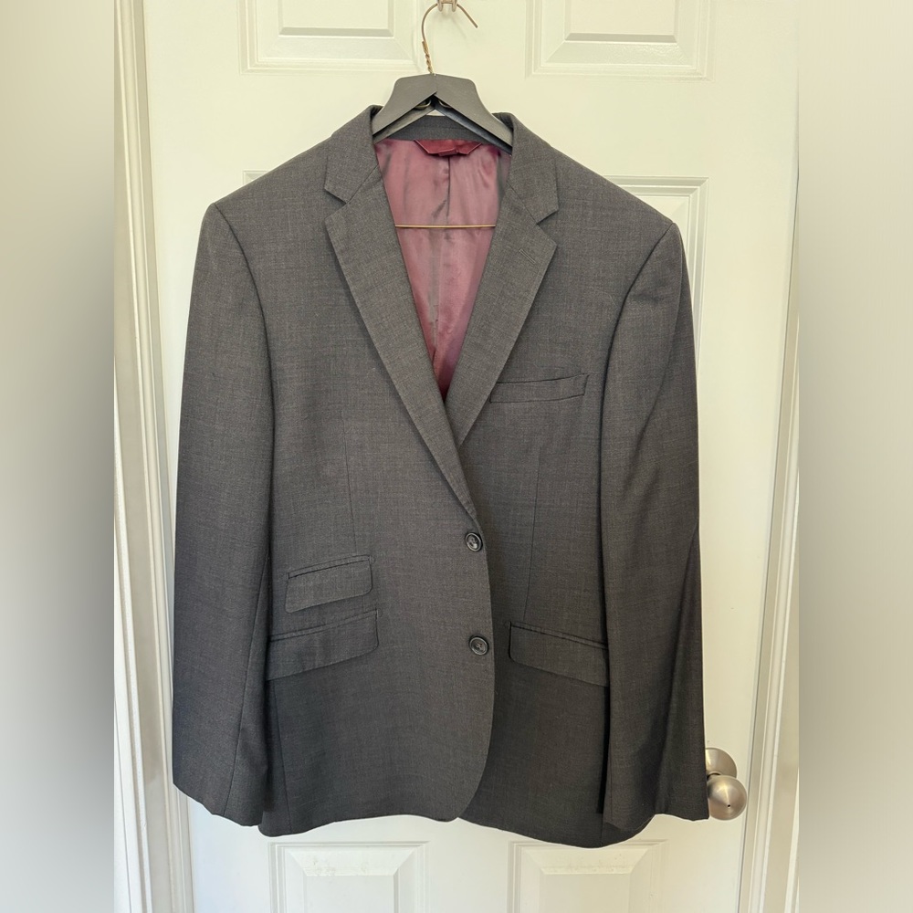 COPY - Maxman “Trend” Men’s Suit (Jacket + pants); Dark Gray / Charcoal